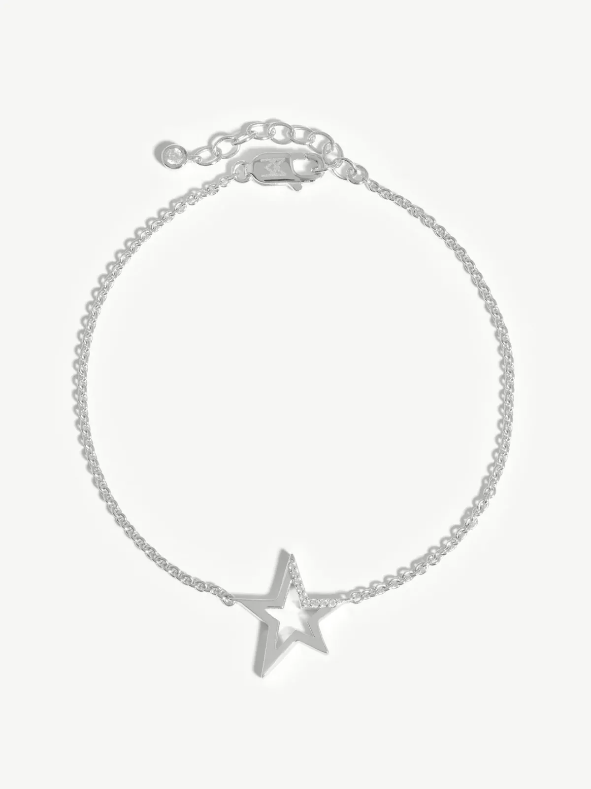 Missoma jewellery design, pave star bracelet