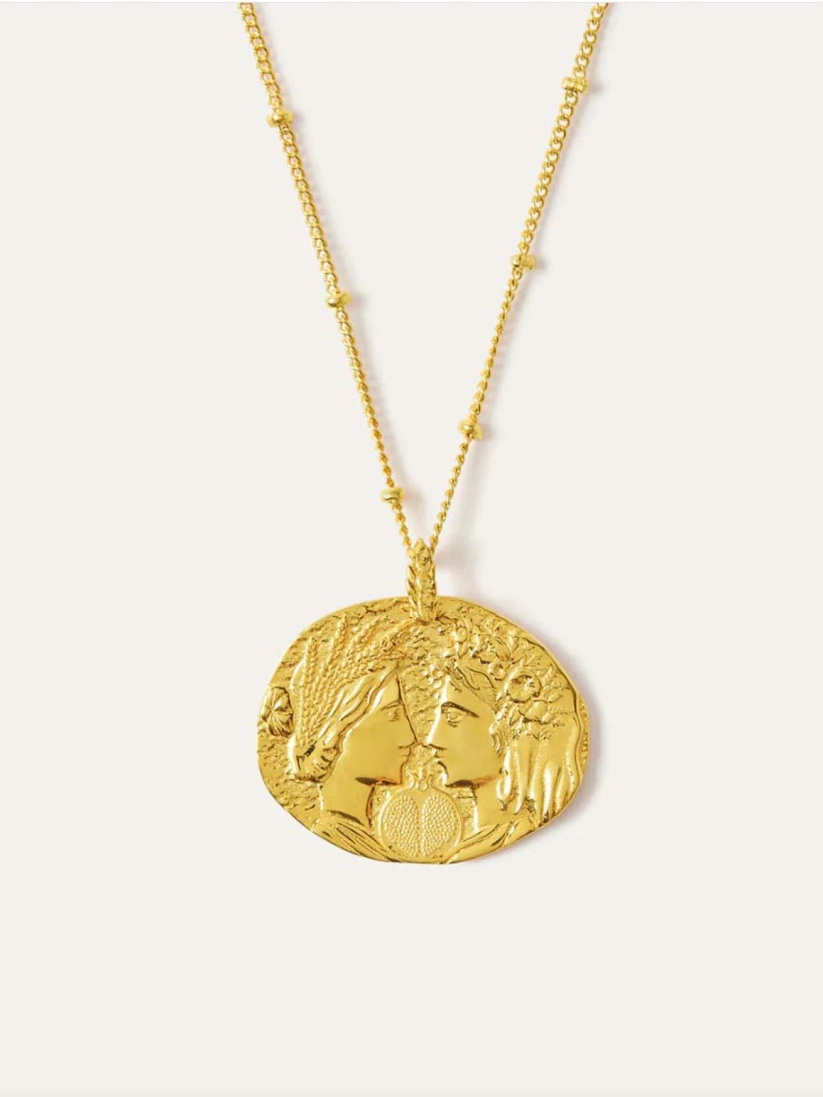 Ottoman Hands jewellery design, Demeter and Kore necklace
