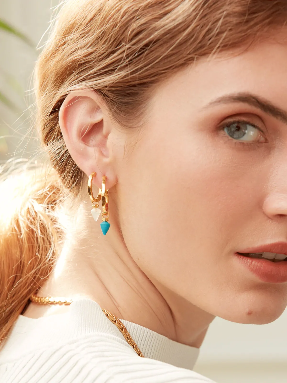 Ottoman Hands jewellery design, earrings